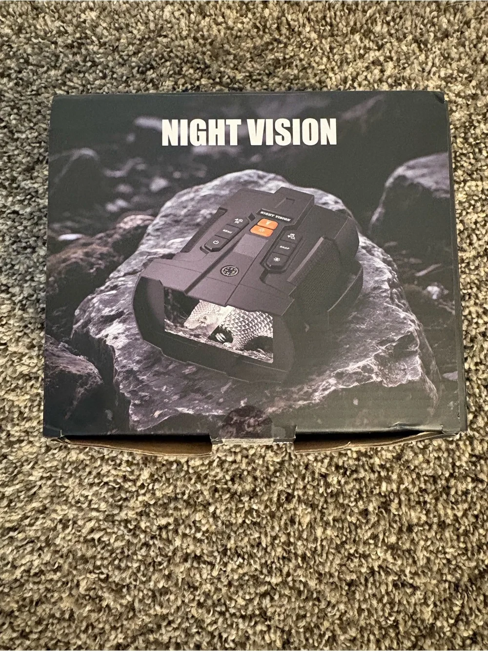 Night Vision Body-Mounted Camera - Black